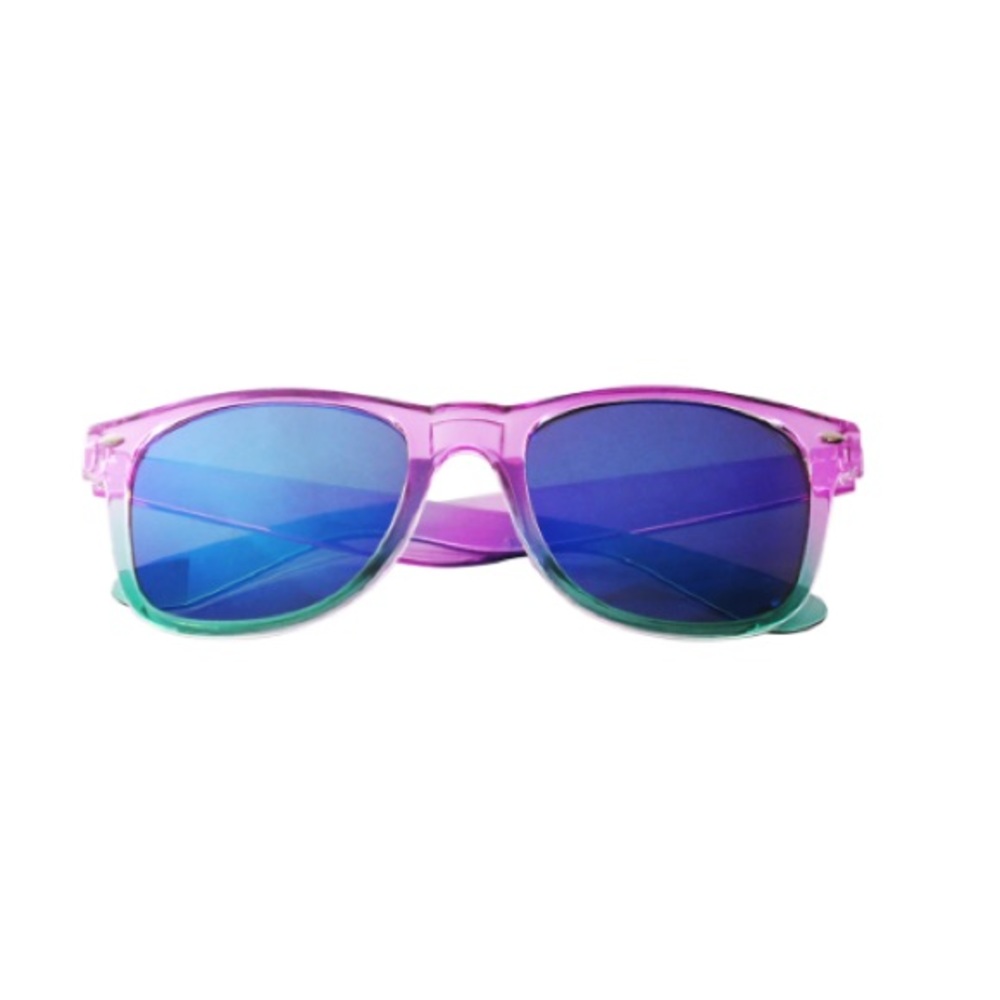 Purple & Blue Browline Sunglasses